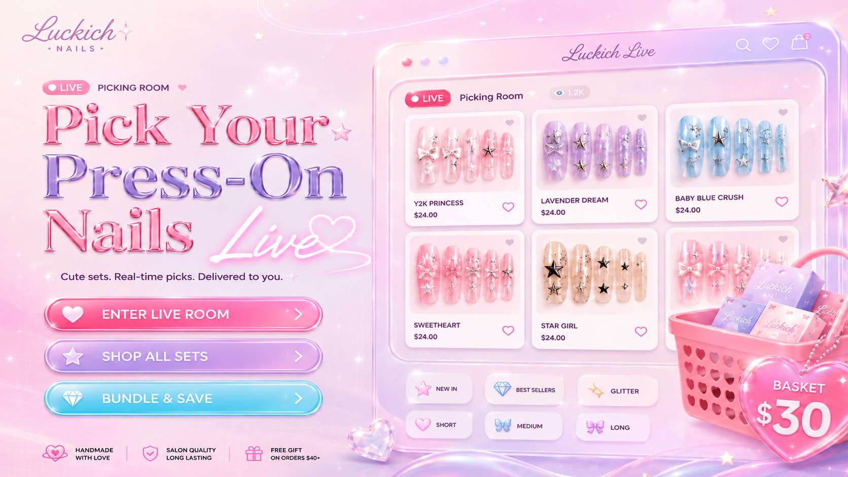 LuckichNail press-on nails